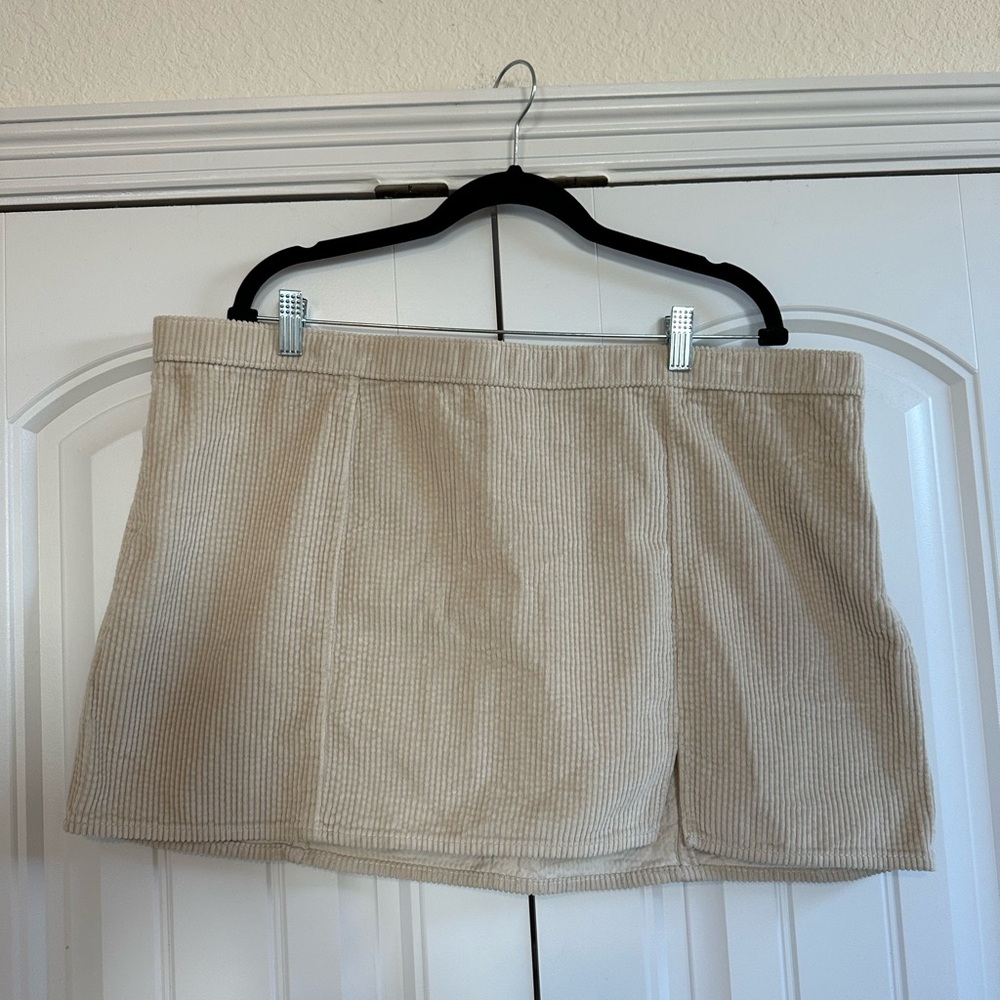Aerie Tan Mini Skirt